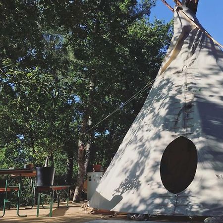 Tipi Lodge Dans La Foret Mimizan-Plage Buitenkant foto