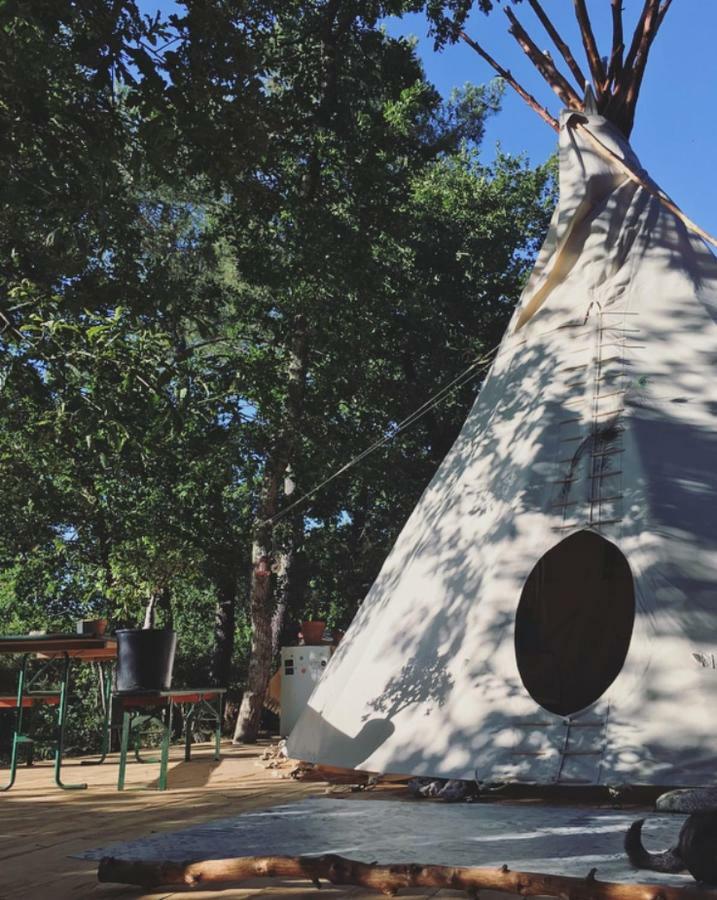 Tipi Lodge Dans La Foret Mimizan-Plage Buitenkant foto