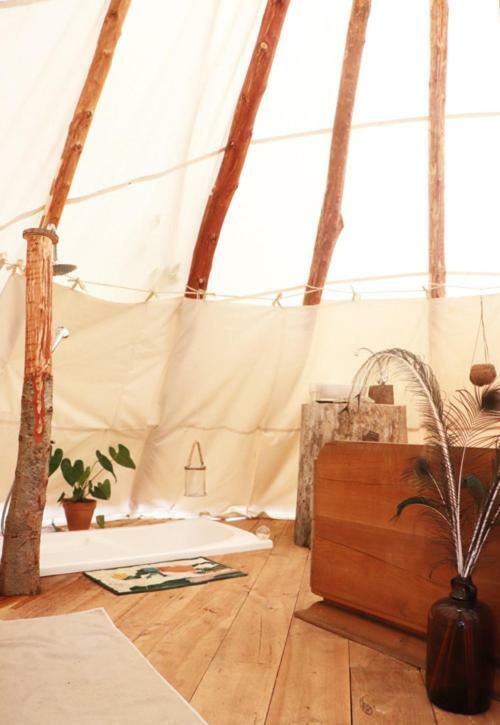 Tipi Lodge Dans La Foret Mimizan-Plage Buitenkant foto