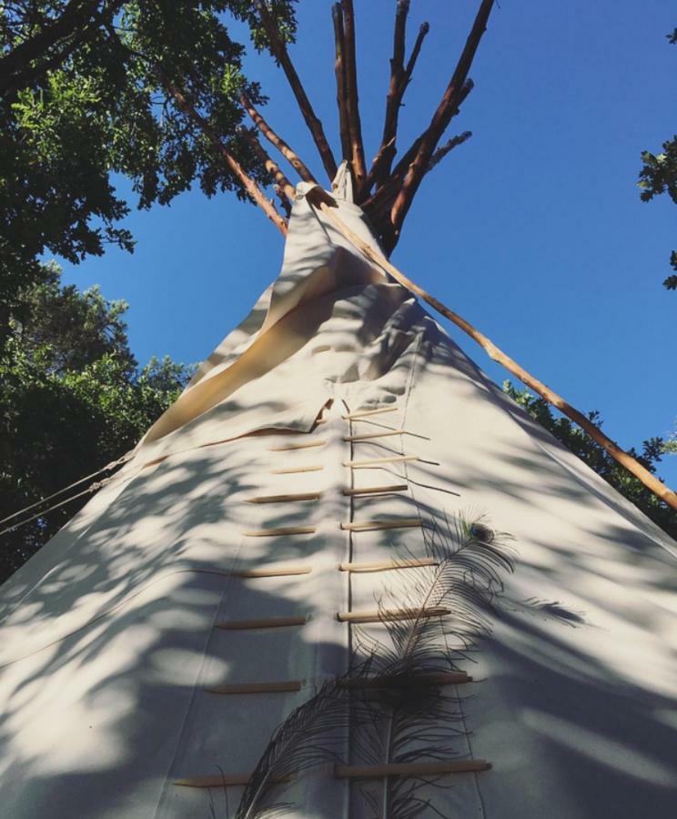 Tipi Lodge Dans La Foret Mimizan-Plage Buitenkant foto