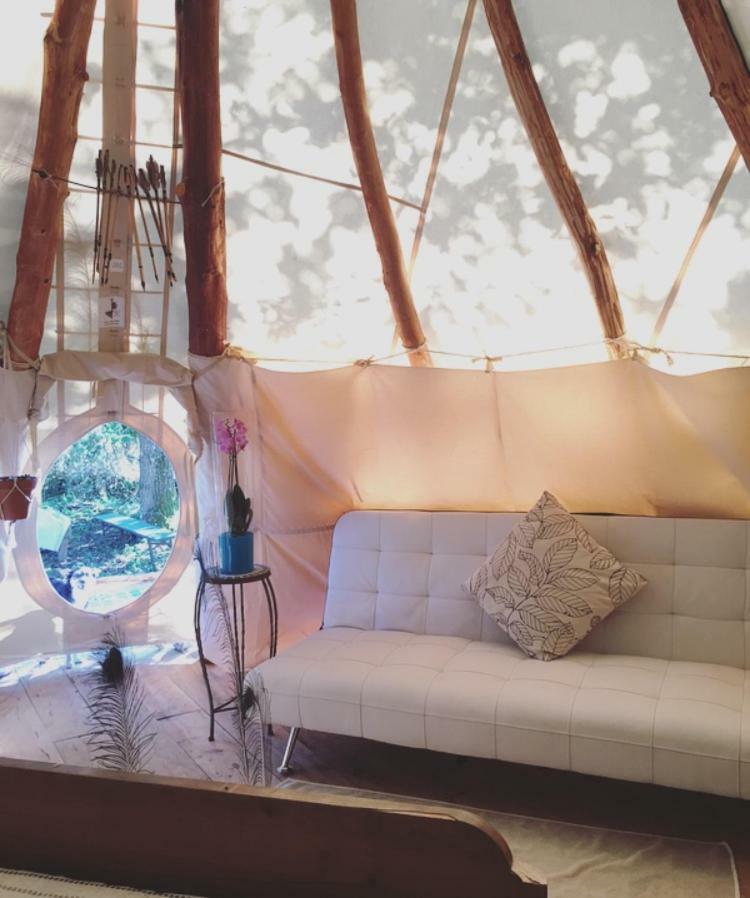 Tipi Lodge Dans La Foret Mimizan-Plage Buitenkant foto