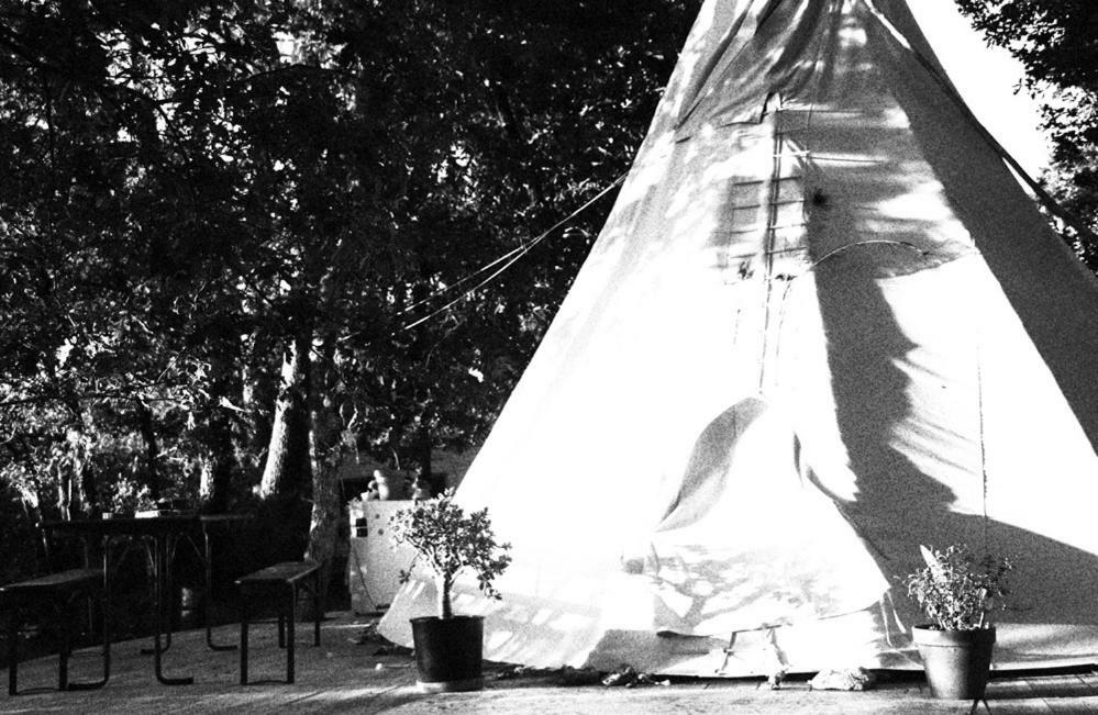 Tipi Lodge Dans La Foret Mimizan-Plage Buitenkant foto